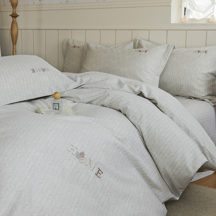 91家纺网 家纺一手货源 找家纺 巧玲珑 2025新款生态四件套醉风吟-黄