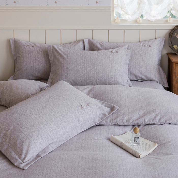 91家纺网 家纺一手货源 找家纺 巧玲珑 2025新款生态四件套醉风吟-桔