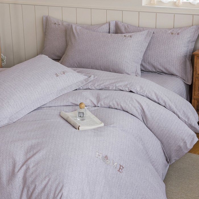 91家纺网 家纺一手货源 找家纺 巧玲珑 2025新款生态四件套醉风吟-桔