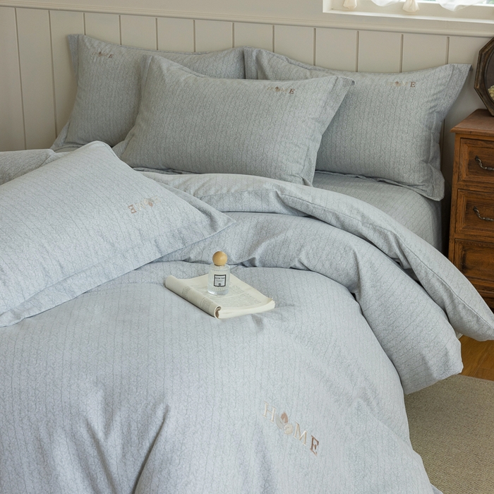 91家纺网 家纺一手货源 找家纺 巧玲珑 2025新款生态四件套醉风吟-绿