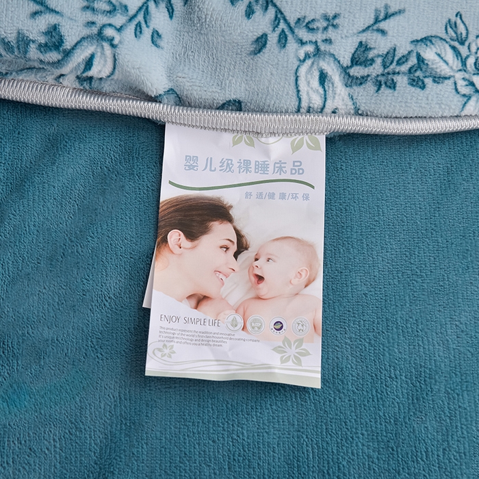 91家纺网 家纺一手货源 找家纺 （总）曼尼家纺2025高克重直播印花床裙款法莱绒金貂珊瑚绒牛奶绒四件套