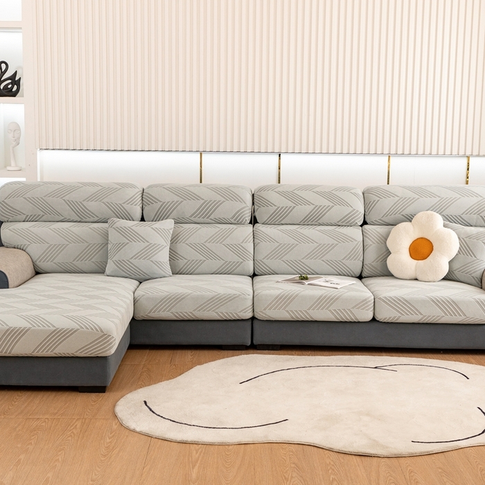 91家纺网 家纺一手货源 找家纺 （总）沐沐 2026新款菱梵提花沙发笠