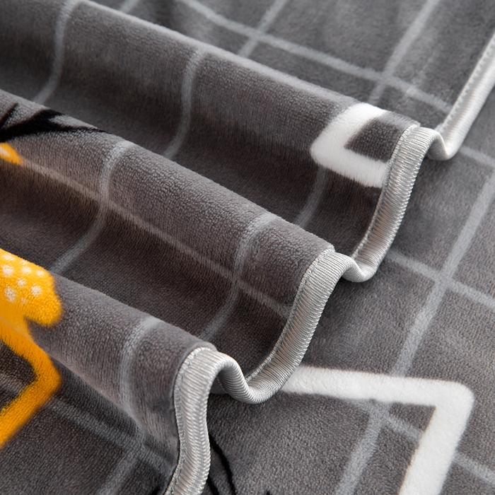 91家纺网 家纺一手货源 找家纺 缘莉娜家纺 2025新款牛奶绒印花学生宿舍三件套上下铺三件套 鹿上时空