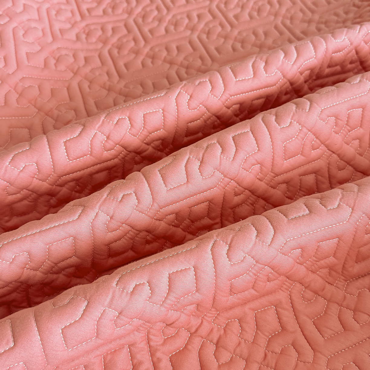 91家纺网 家纺一手货源 找家纺 （总）手艺人家纺 2025新款全棉纯棉绗缝单床裙C01 床裙单件