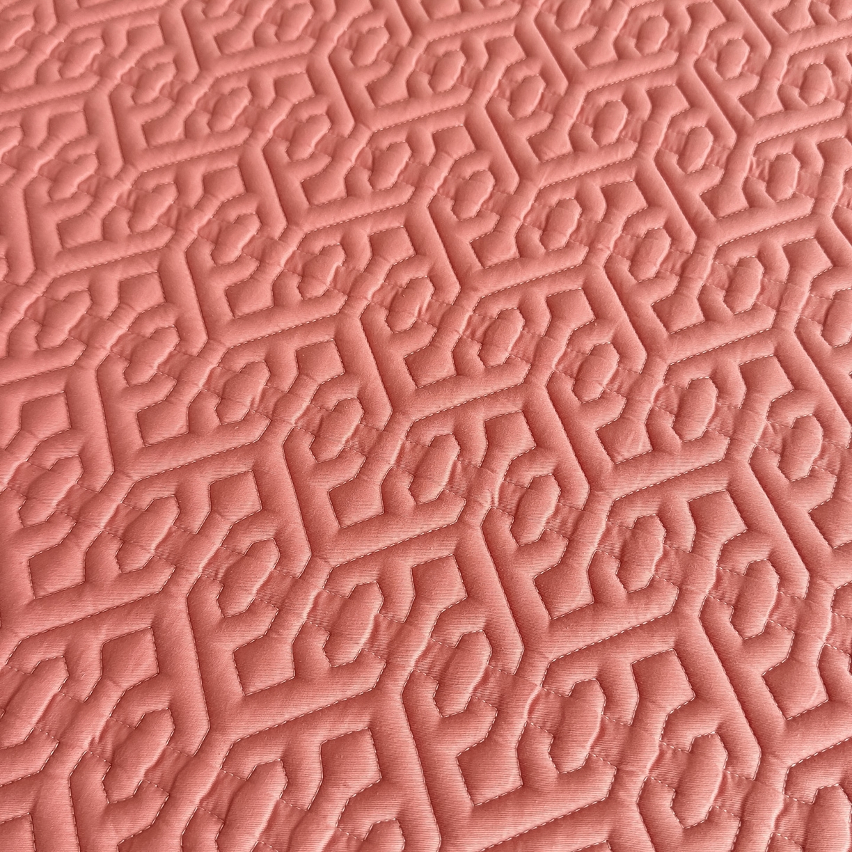 91家纺网 家纺一手货源 找家纺 手艺人家纺 2025新款全棉纯棉绗缝单床裙C01 床裙单件 床裙C01粉