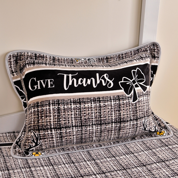 91家纺网 家纺一手货源 找家纺 缘莉娜家纺 2025新款牛奶绒印花学生宿舍三件套上下铺三件套 一路相伴