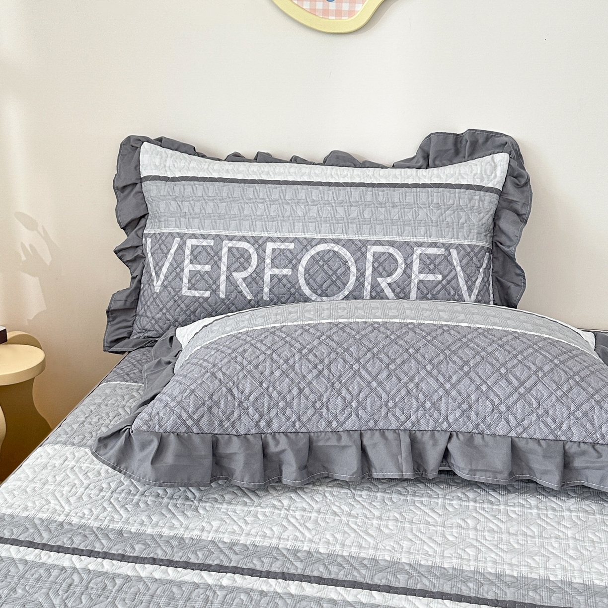 91家纺网 家纺一手货源 找家纺 手艺人家纺 2025新款全棉纯棉绗缝单床裙C02-C15 床裙单件 床裙C03