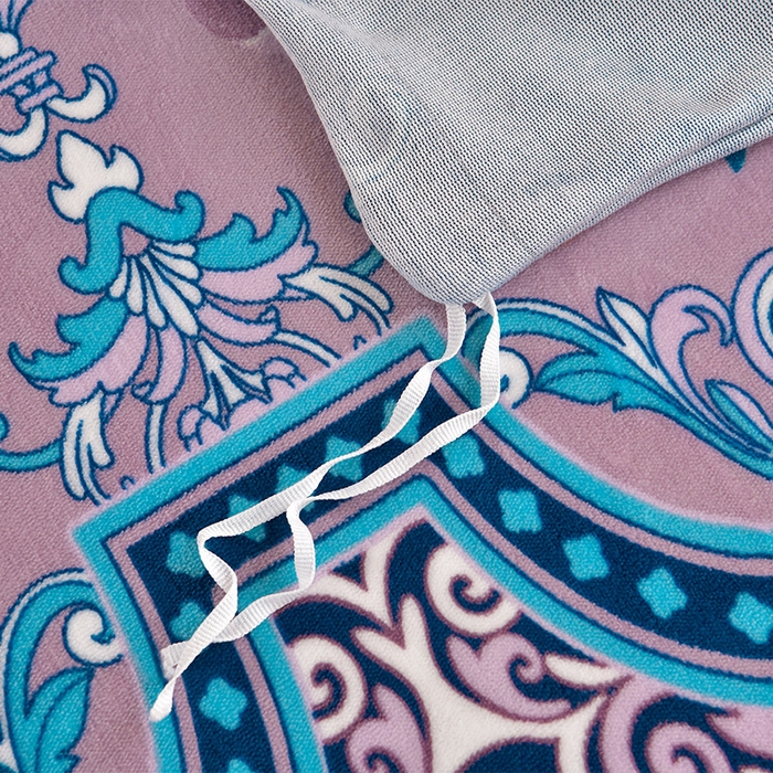 91家纺网 家纺一手货源 找家纺 缘莉娜家纺 2025新款牛奶绒印花学生宿舍三件套上下铺三件套 如花似锦