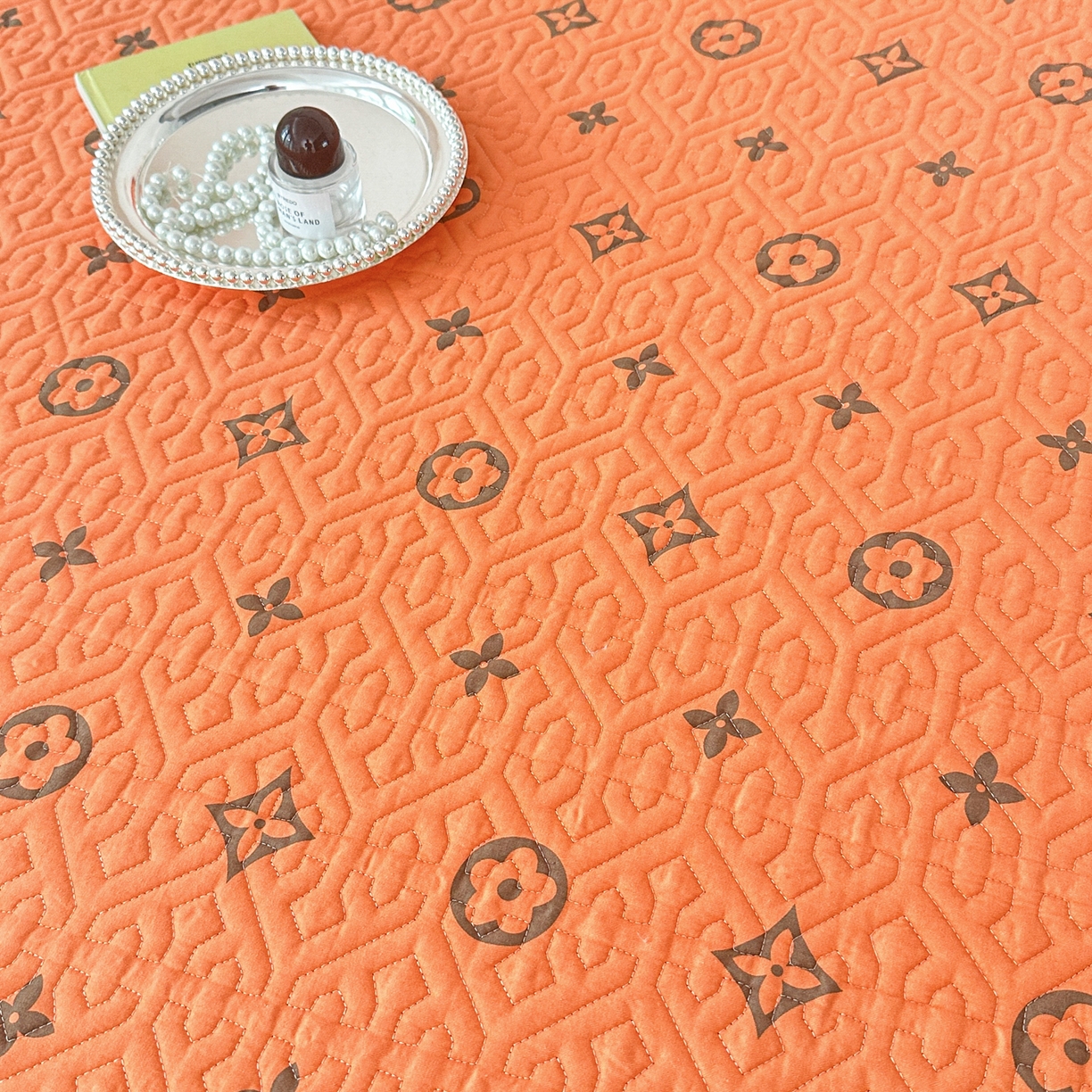 91家纺网 家纺一手货源 找家纺 手艺人家纺 2025新款全棉纯棉绗缝单床裙C02-C15 床裙单件 床裙C05