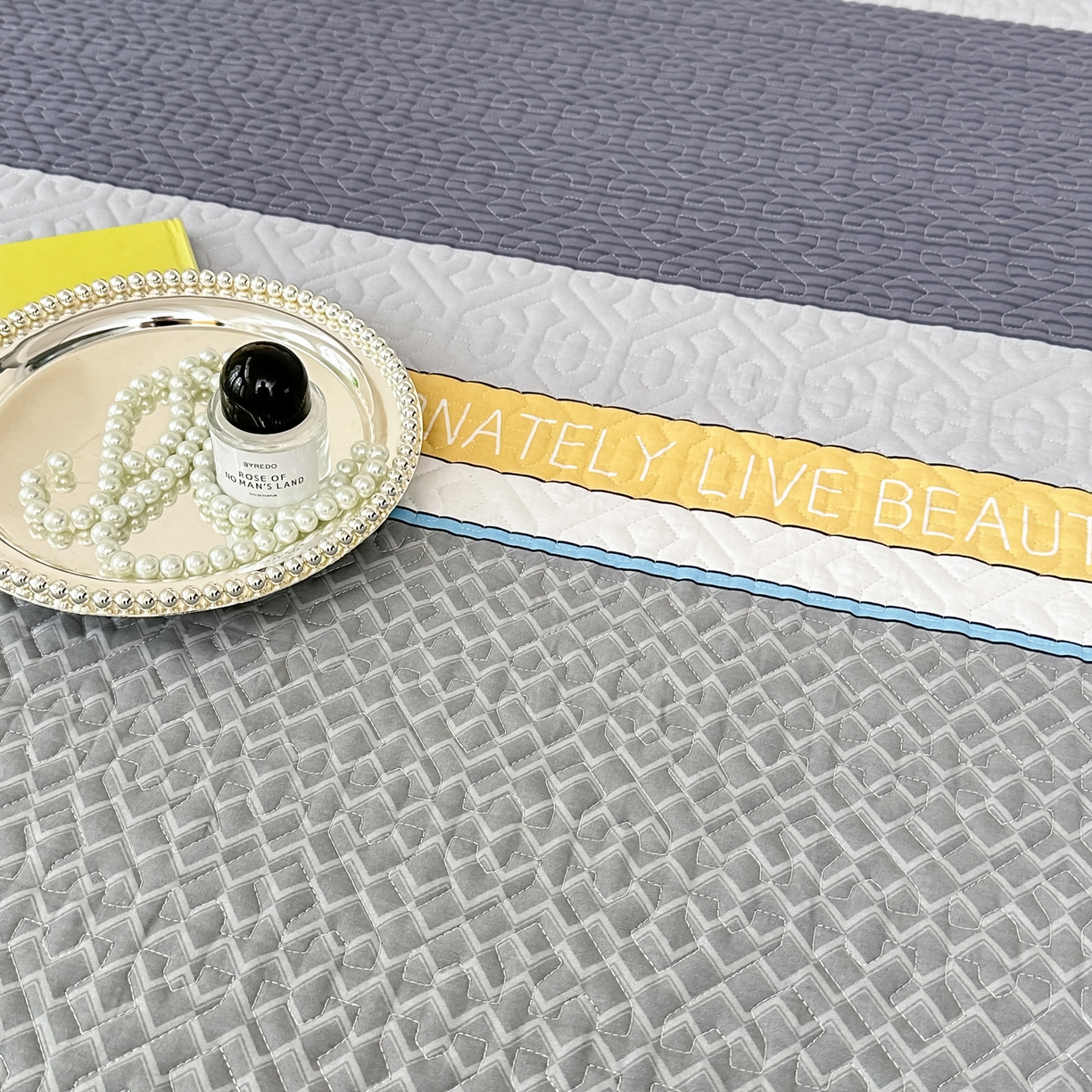 91家纺网 家纺一手货源 找家纺 手艺人家纺 2025新款全棉纯棉绗缝单床裙C02-C15 床裙单件 床裙C07