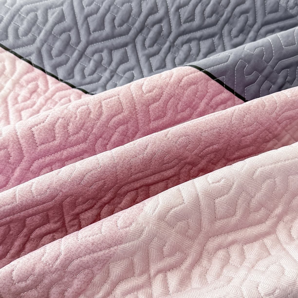 91家纺网 家纺一手货源 找家纺 手艺人家纺 2025新款全棉纯棉绗缝单床裙C02-C15 床裙单件 床裙C09