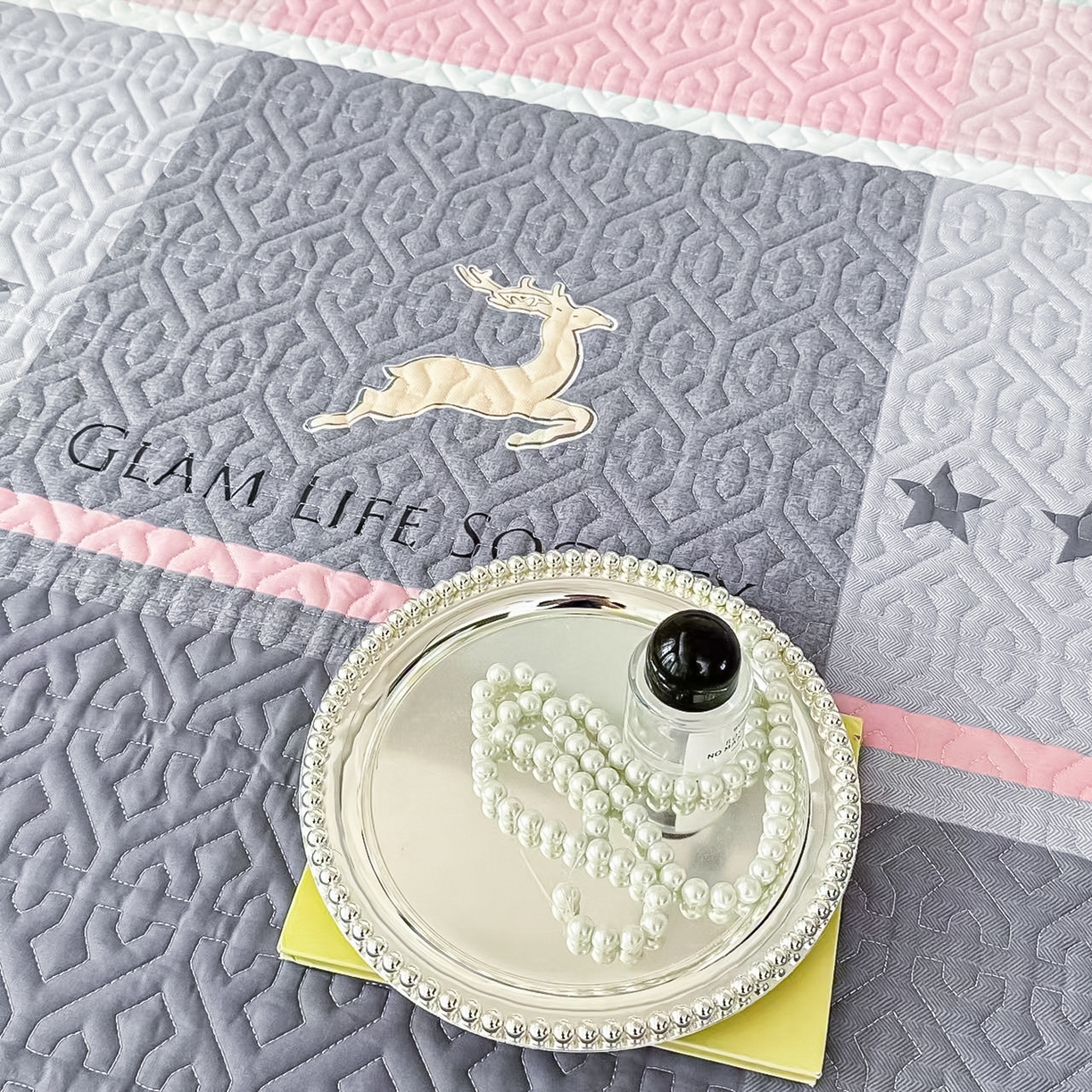 91家纺网 家纺一手货源 找家纺 手艺人家纺 2025新款全棉纯棉绗缝单床裙C02-C15 床裙单件 床裙C09