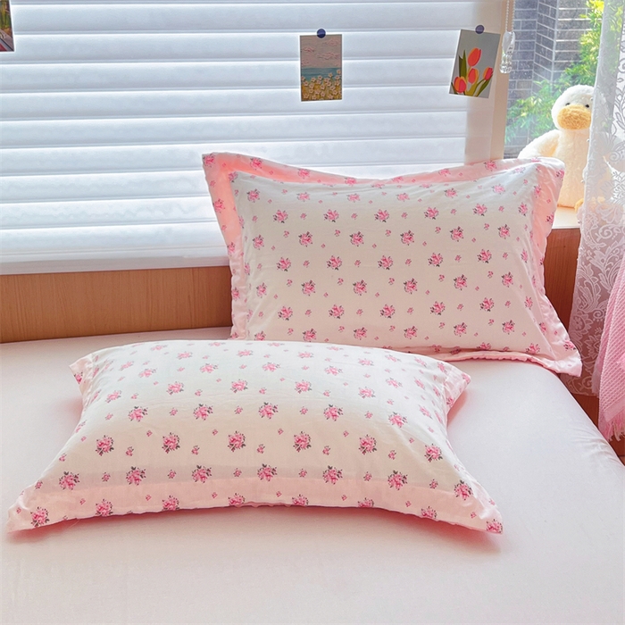 91家纺网 家纺一手货源 找家纺 天瑜家纺 2025新款A类全棉纯棉豆豆绒AB面设计被芯被子被芯 桃花运