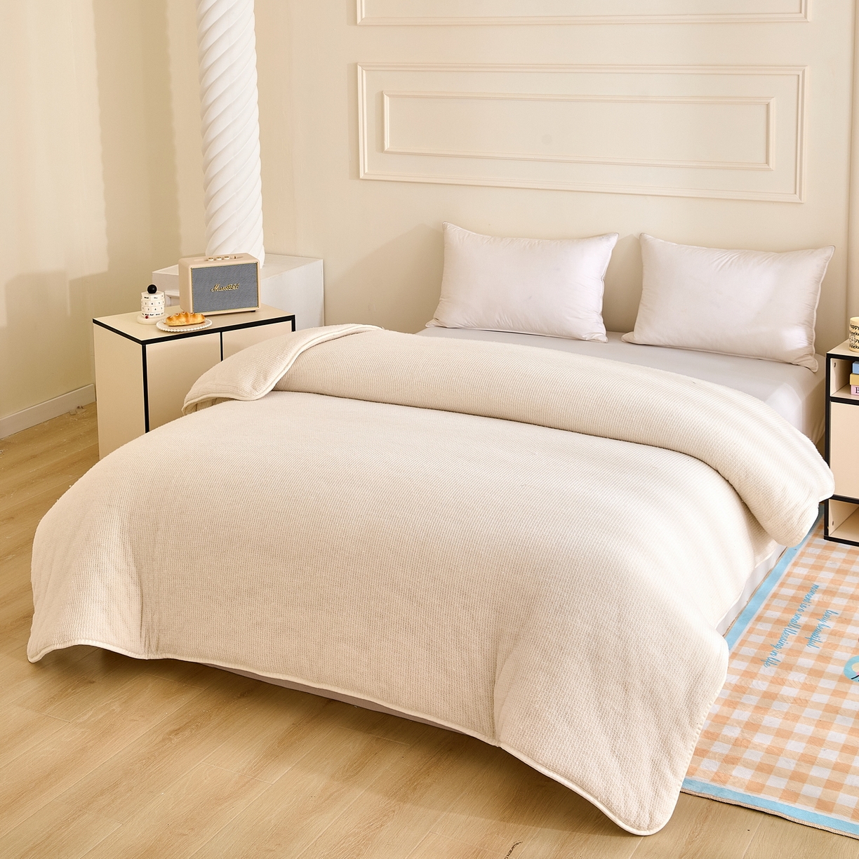 91家纺网 家纺一手货源 找家纺 （总）好宜家纺 2025新款新疆棉花被芯被子冬被春秋被棉花床垫褥子垫学生宿舍鱼鳞网纱棉胎被褥子 【批发团购价更优】【免费提供快递袋】【量大免费送货上门】