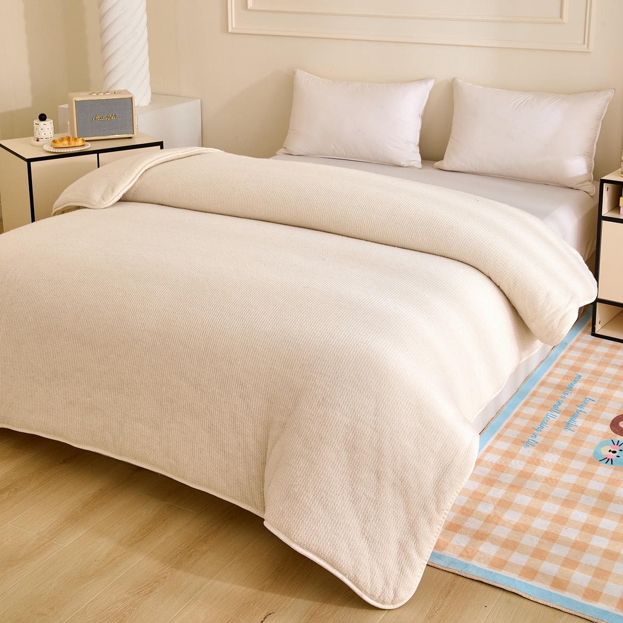 91家纺网 家纺一手货源 找家纺 （总）好宜家纺 2025新款新疆棉花被芯被子冬被春秋被棉花床垫褥子垫学生宿舍鱼鳞网纱棉胎被褥子 【批发团购价更优】【免费提供快递袋】【量大免费送货上门】