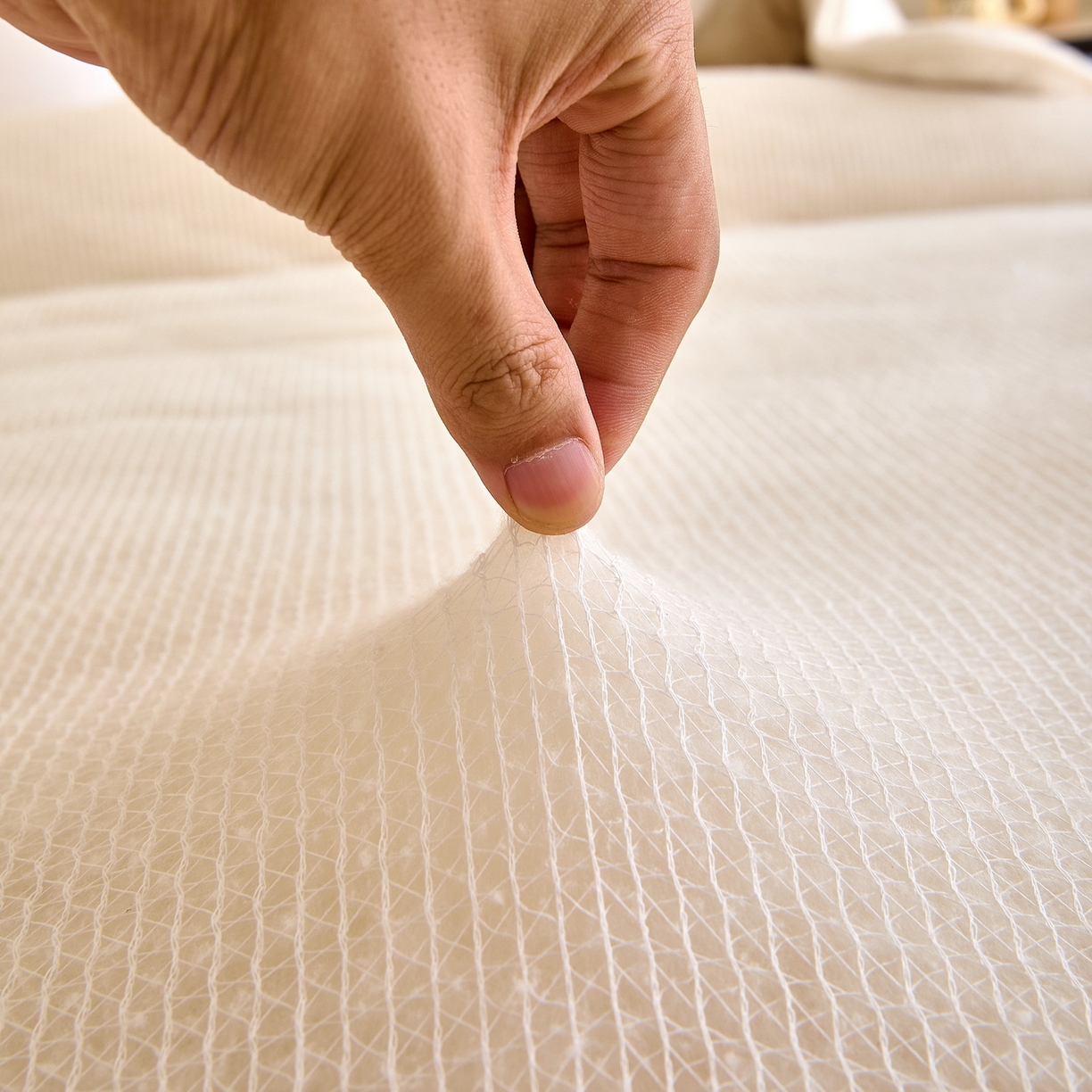 91家纺网 家纺一手货源 找家纺 （总）好宜家纺 2025新款新疆棉花被芯被子冬被春秋被棉花床垫褥子垫学生宿舍鱼鳞网纱棉胎被褥子 【批发团购价更优】【免费提供快递袋】【量大免费送货上门】