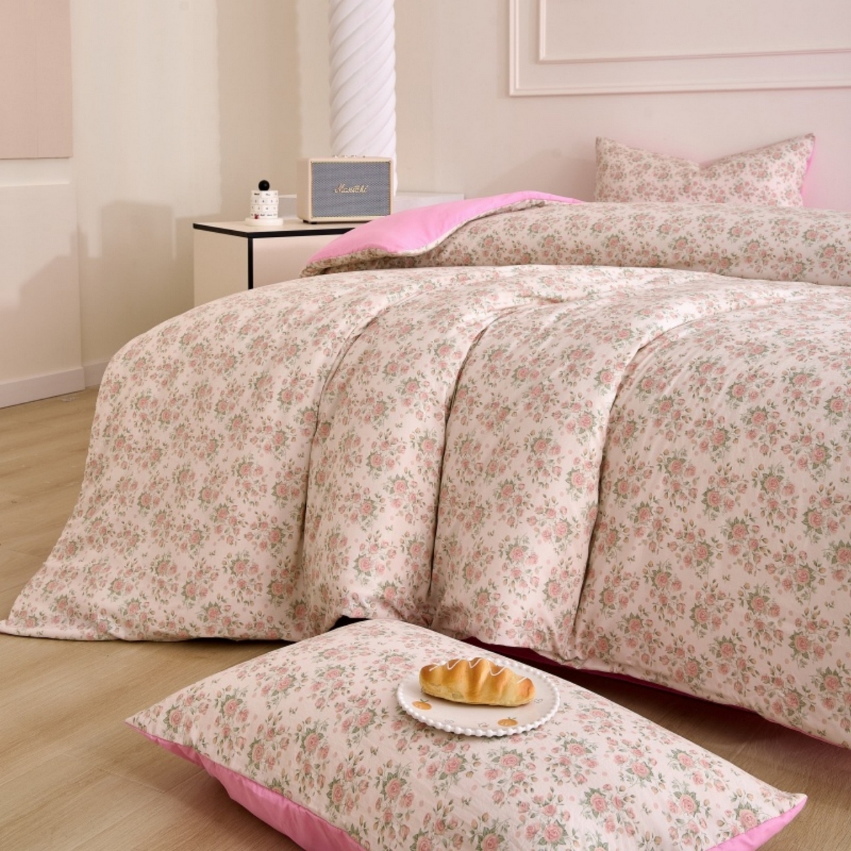 91家纺网 家纺一手货源 找家纺 好宜家纺 2025新款可拆洗新疆棉花被冬被春秋被夏凉被家用学生宿舍被子空调被芯四季通用 【批发团购价更优】【免费打包代发】【量大免费送货上门】 巴黎恋人-樱花粉