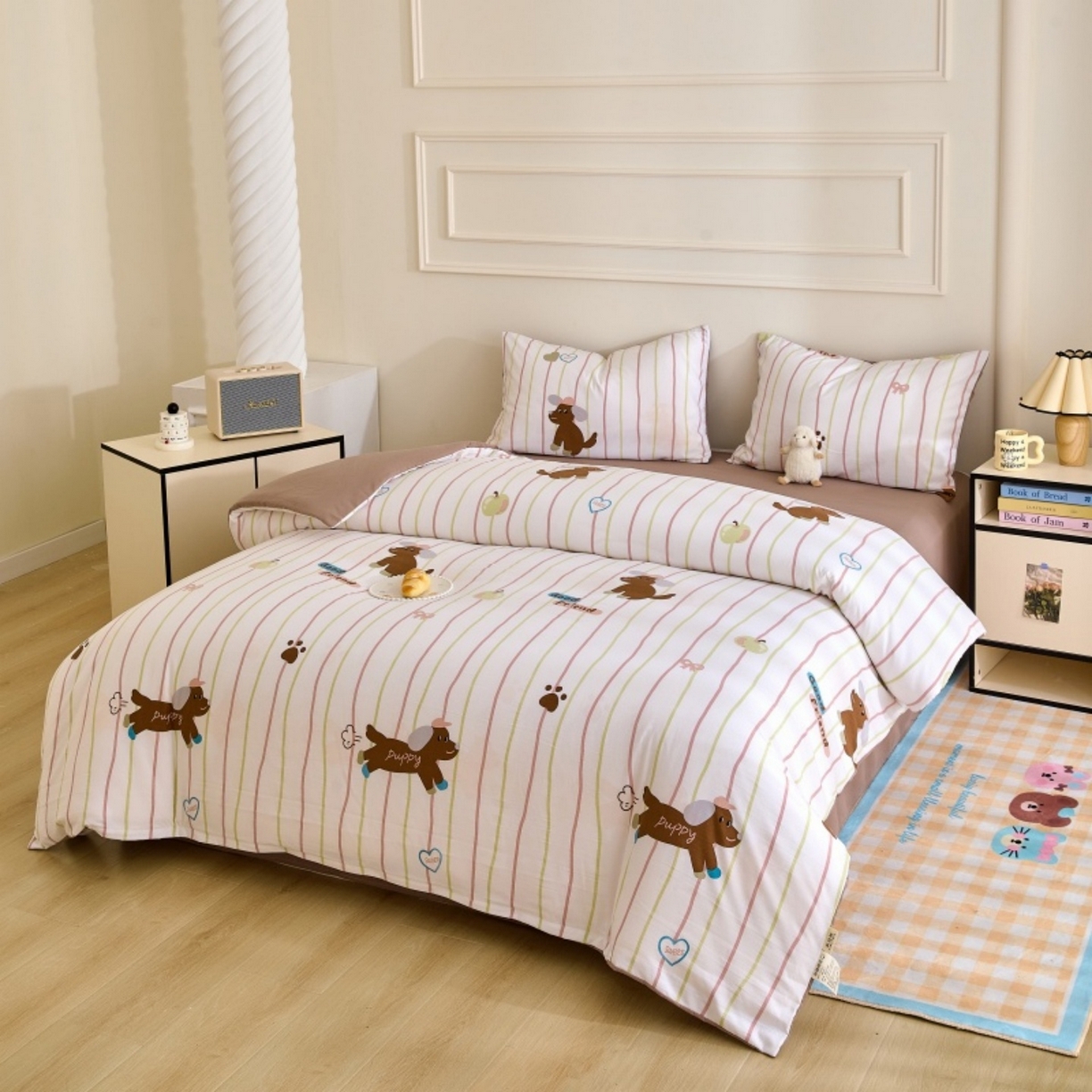 91家纺网 家纺一手货源 找家纺 好宜家纺 2025新款可拆洗新疆棉花被冬被春秋被夏凉被家用学生宿舍被子空调被芯四季通用 【批发团购价更优】【免费打包代发】【量大免费送货上门】 蹦蹦狗