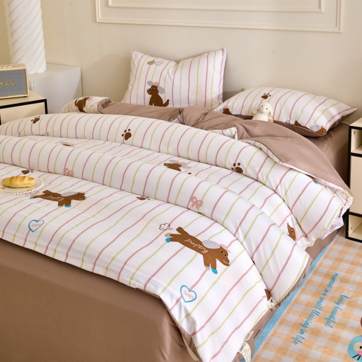 91家纺网 家纺一手货源 找家纺 好宜家纺 2025新款可拆洗新疆棉花被冬被春秋被夏凉被家用学生宿舍被子空调被芯四季通用 【批发团购价更优】【免费打包代发】【量大免费送货上门】 蹦蹦狗