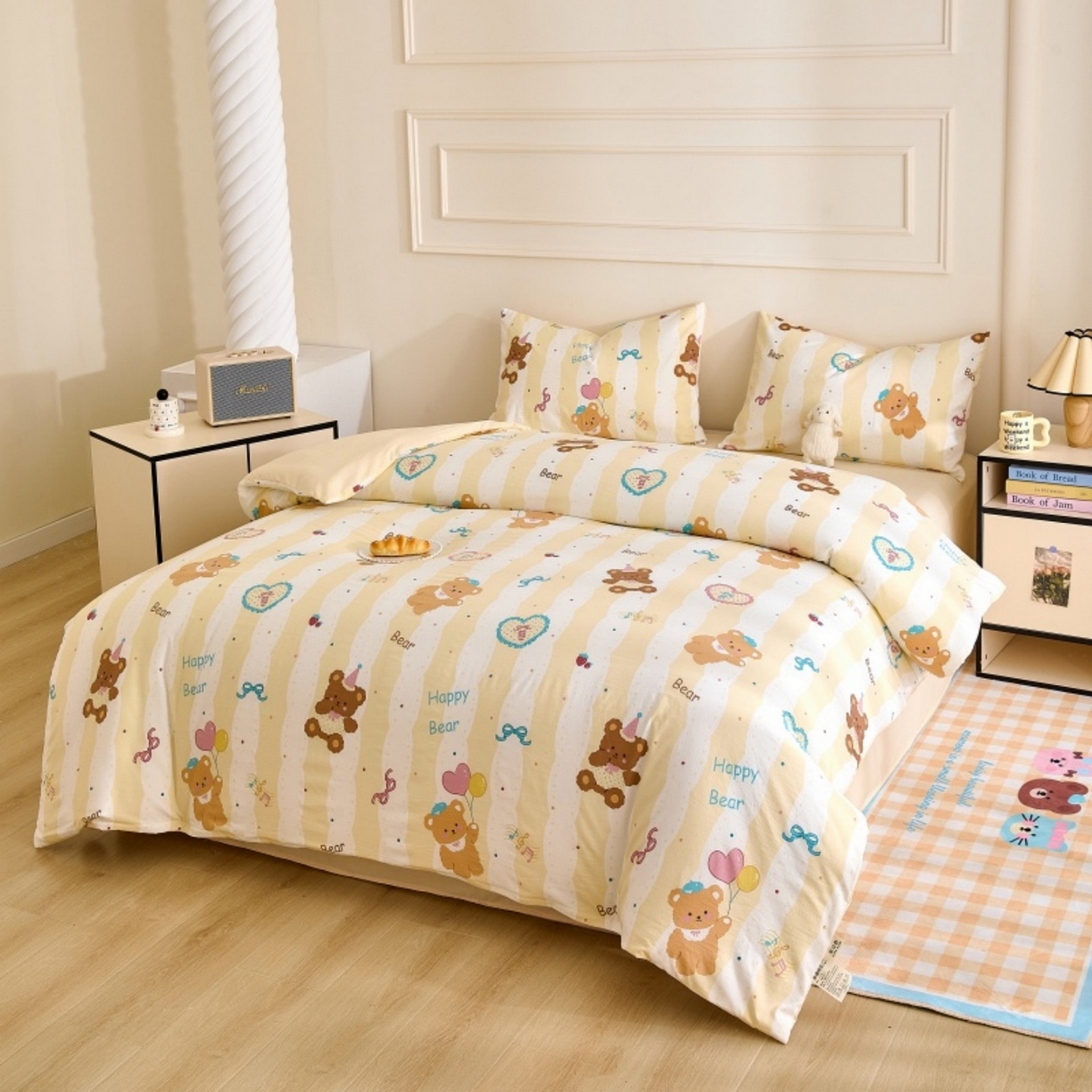 91家纺网 家纺一手货源 找家纺 好宜家纺 2025新款可拆洗新疆棉花被冬被春秋被夏凉被家用学生宿舍被子空调被芯四季通用 【批发团购价更优】【免费打包代发】【量大免费送货上门】 蛋糕熊