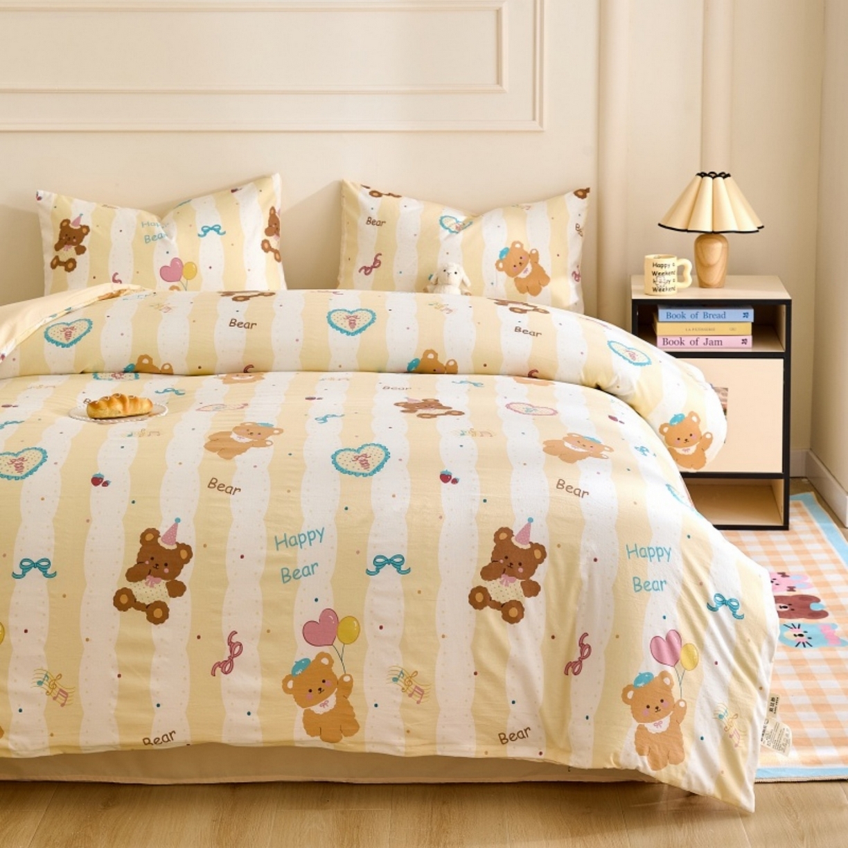 91家纺网 家纺一手货源 找家纺 好宜家纺 2025新款可拆洗新疆棉花被冬被春秋被夏凉被家用学生宿舍被子空调被芯四季通用 【批发团购价更优】【免费打包代发】【量大免费送货上门】 蛋糕熊