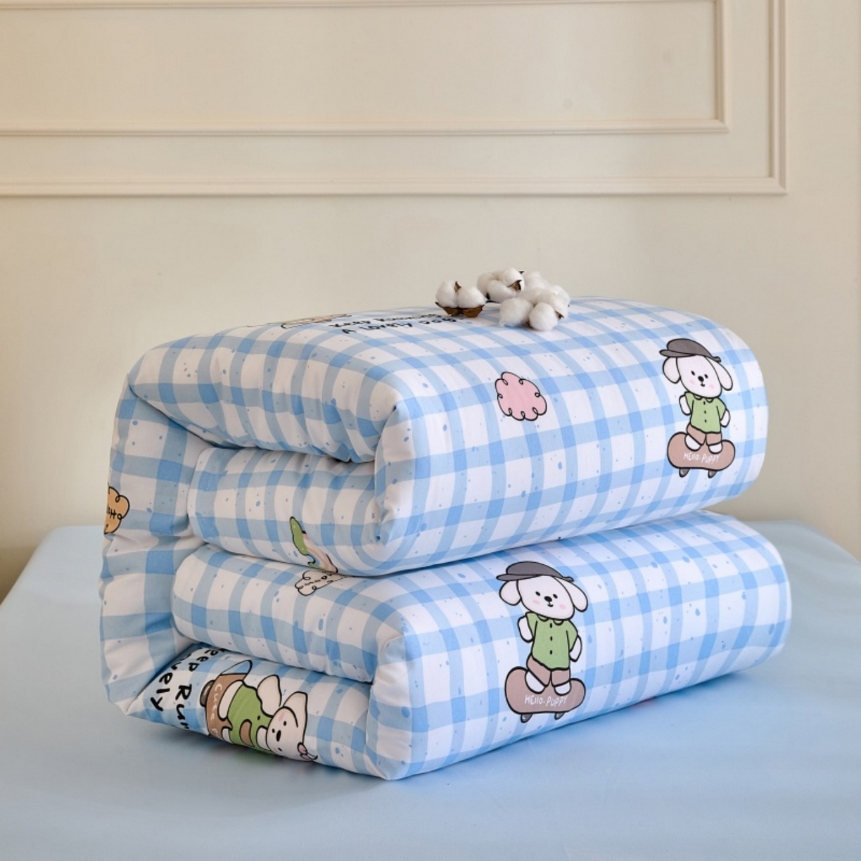 91家纺网 家纺一手货源 找家纺 好宜家纺 2025新款可拆洗新疆棉花被冬被春秋被夏凉被家用学生宿舍被子空调被芯四季通用 【批发团购价更优】【免费打包代发】【量大免费送货上门】 活力宝贝