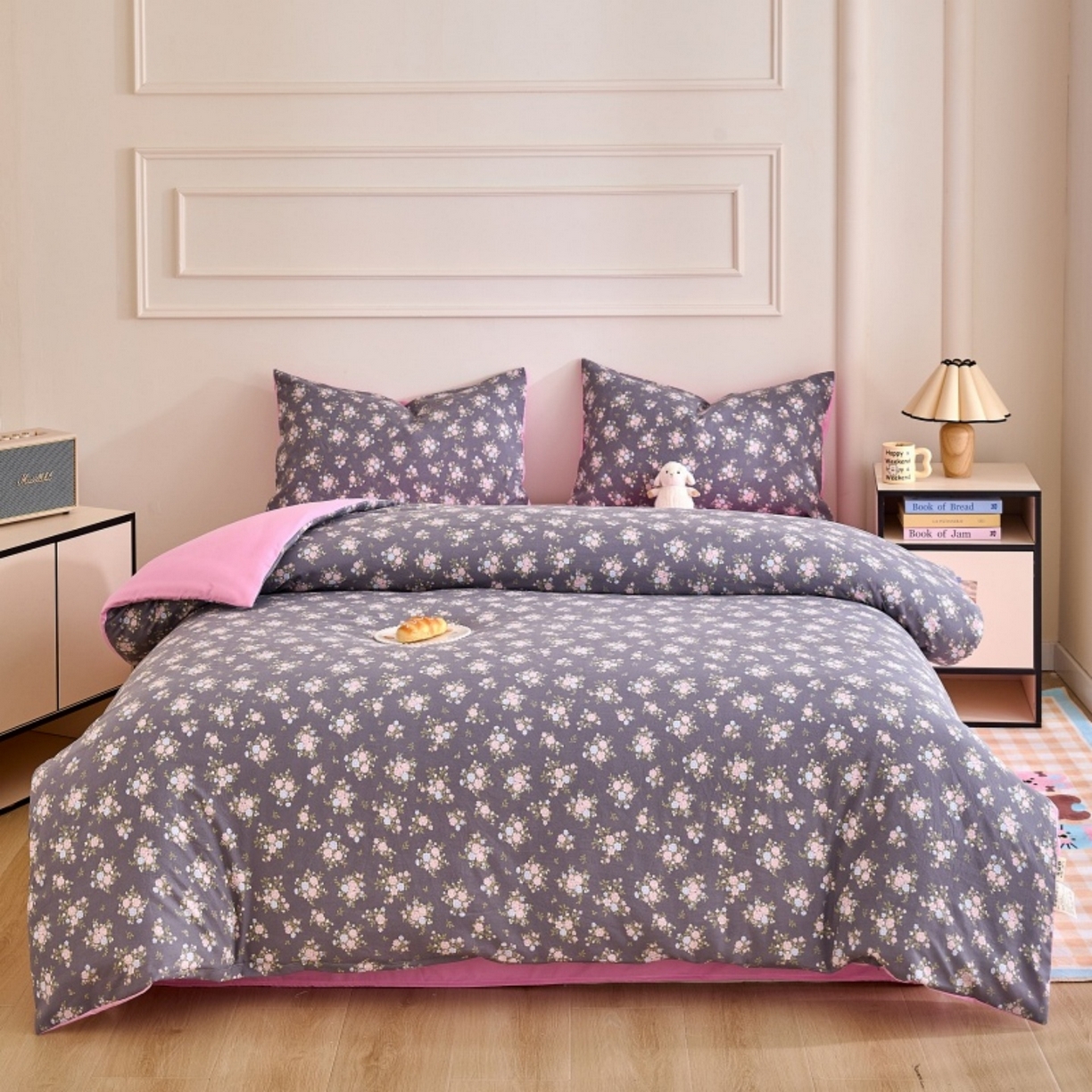 91家纺网 家纺一手货源 找家纺 好宜家纺 2025新款可拆洗新疆棉花被冬被春秋被夏凉被家用学生宿舍被子空调被芯四季通用 【批发团购价更优】【免费打包代发】【量大免费送货上门】 莱禧-桂粉