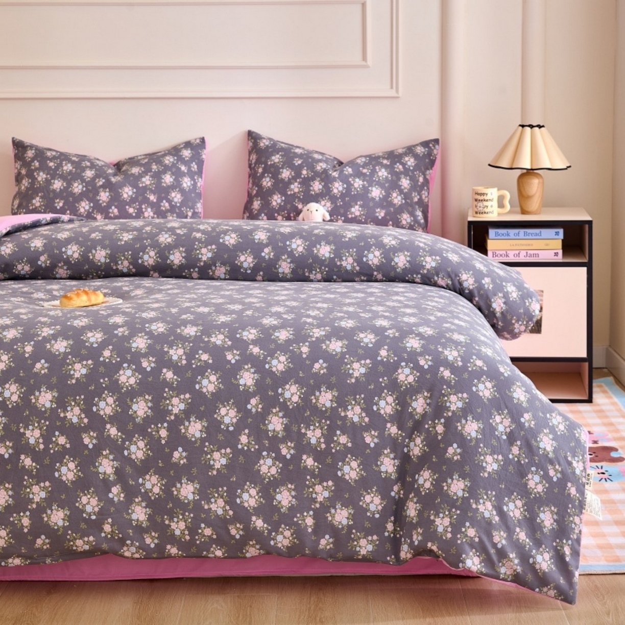 91家纺网 家纺一手货源 找家纺 好宜家纺 2025新款可拆洗新疆棉花被冬被春秋被夏凉被家用学生宿舍被子空调被芯四季通用 【批发团购价更优】【免费打包代发】【量大免费送货上门】 莱禧-桂粉