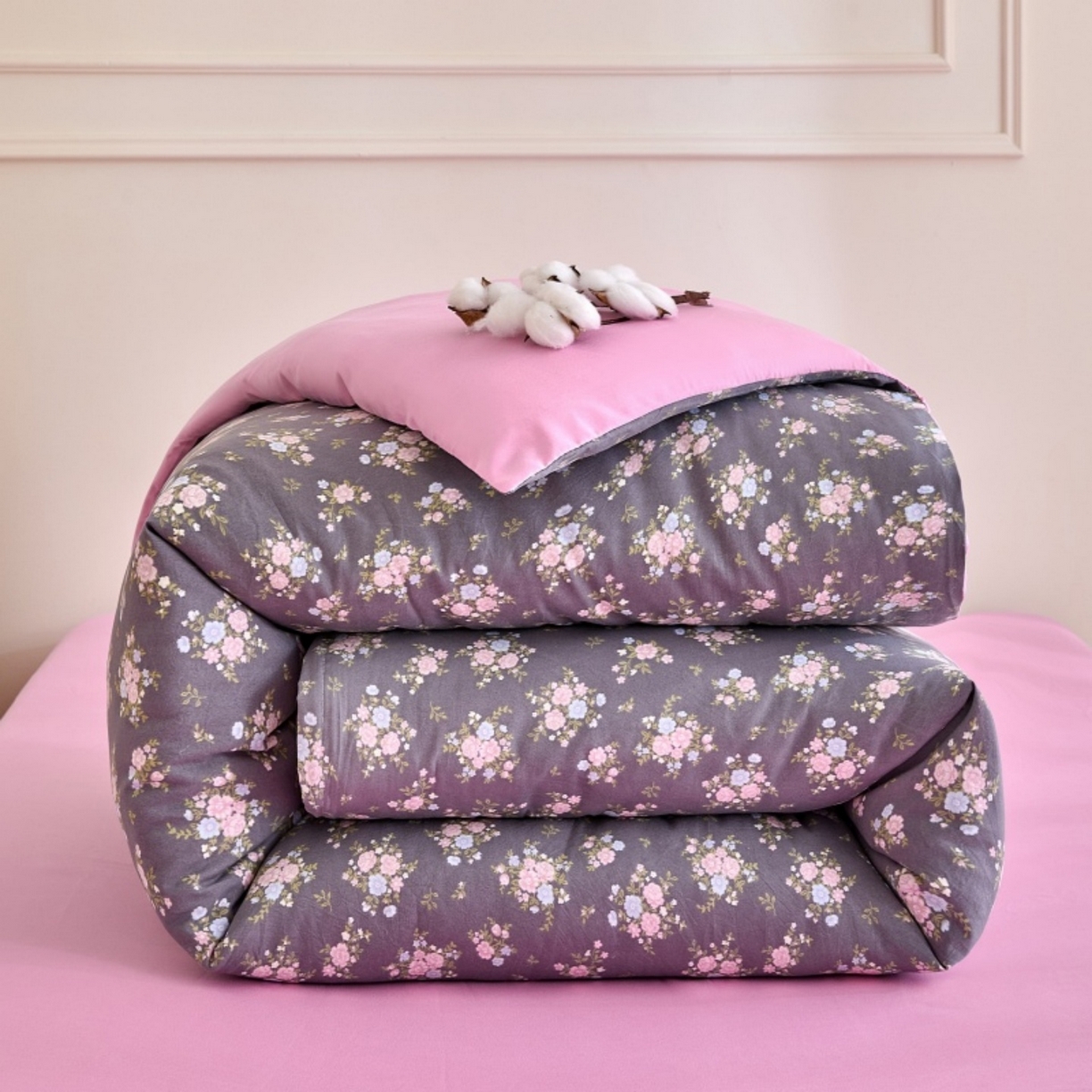 91家纺网 家纺一手货源 找家纺 好宜家纺 2025新款可拆洗新疆棉花被冬被春秋被夏凉被家用学生宿舍被子空调被芯四季通用 【批发团购价更优】【免费打包代发】【量大免费送货上门】 莱禧-桂粉