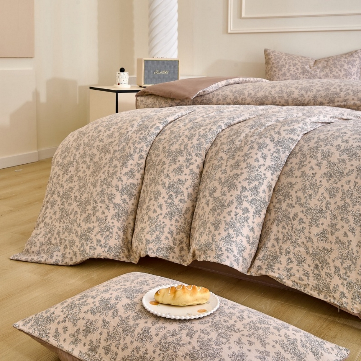 91家纺网 家纺一手货源 找家纺 好宜家纺 2025新款可拆洗新疆棉花被冬被春秋被夏凉被家用学生宿舍被子空调被芯四季通用 【批发团购价更优】【免费打包代发】【量大免费送货上门】 莱颜-轻咖色