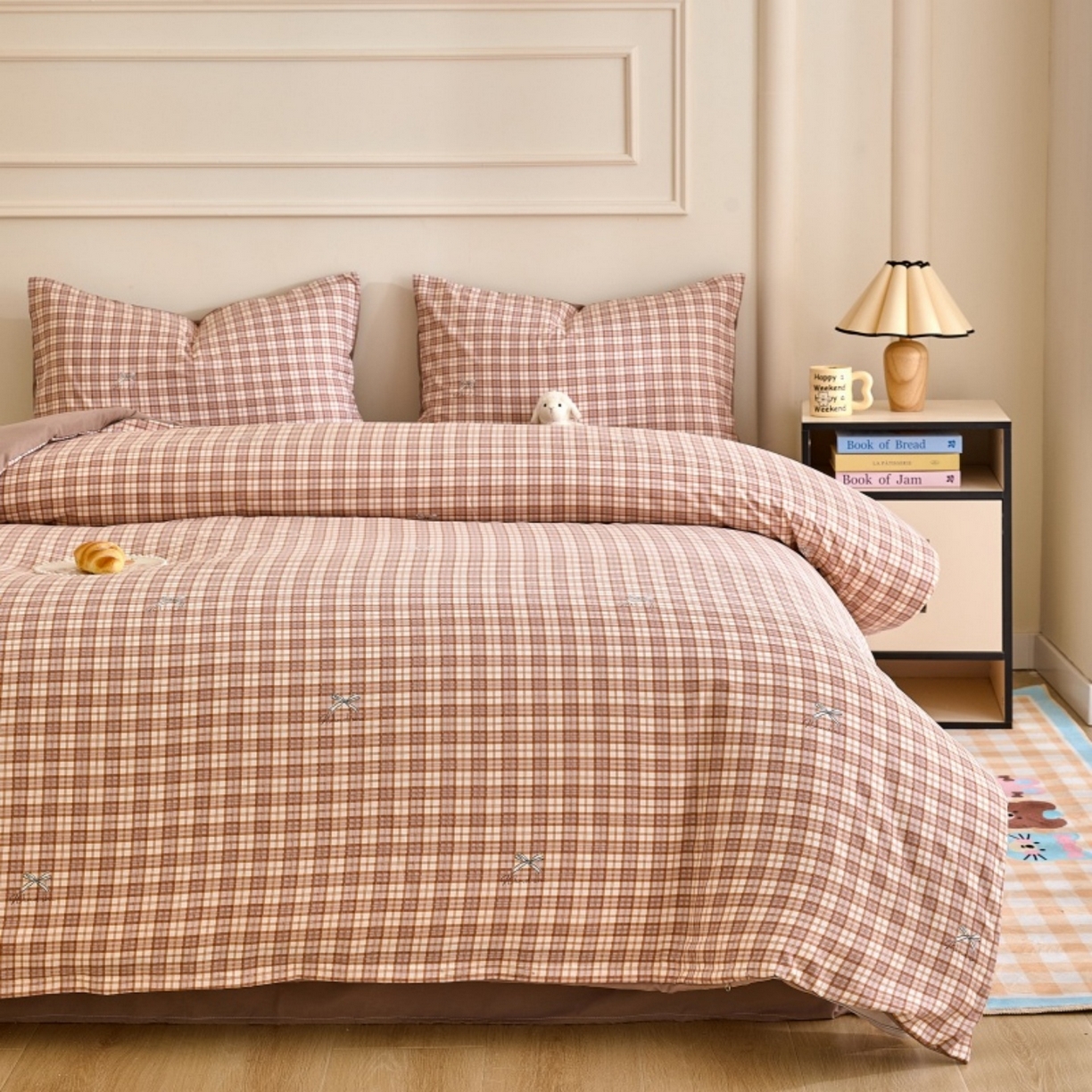 91家纺网 家纺一手货源 找家纺 好宜家纺 2025新款可拆洗新疆棉花被冬被春秋被夏凉被家用学生宿舍被子空调被芯四季通用 【批发团购价更优】【免费打包代发】【量大免费送货上门】 玛奇朵小格-桔