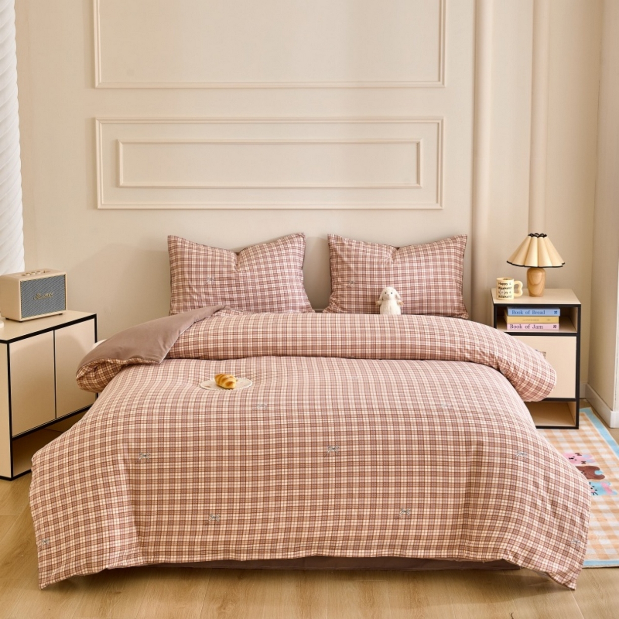 91家纺网 家纺一手货源 找家纺 好宜家纺 2025新款可拆洗新疆棉花被冬被春秋被夏凉被家用学生宿舍被子空调被芯四季通用 【批发团购价更优】【免费打包代发】【量大免费送货上门】 玛奇朵小格-桔