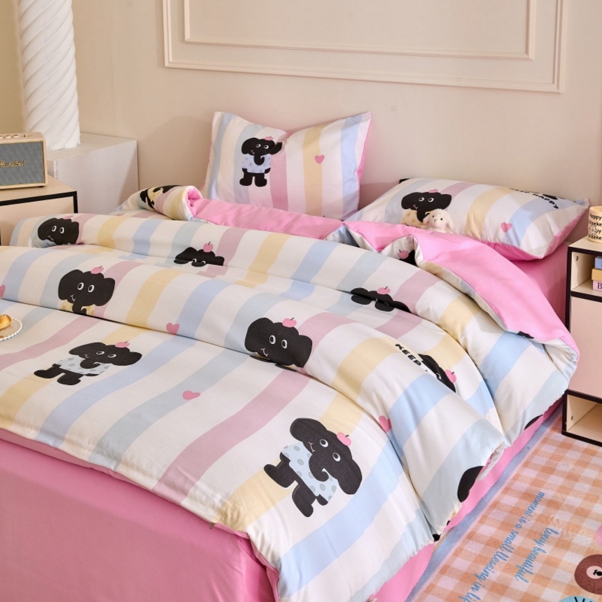 91家纺网 家纺一手货源 找家纺 好宜家纺 2025新款可拆洗新疆棉花被冬被春秋被夏凉被家用学生宿舍被子空调被芯四季通用 【批发团购价更优】【免费打包代发】【量大免费送货上门】 皮皮大象