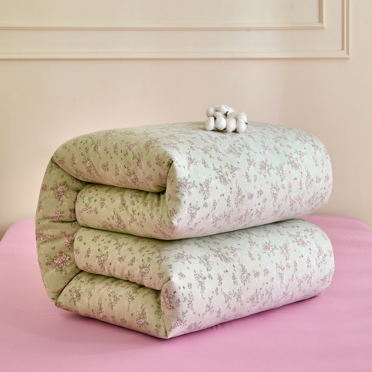 91家纺网 家纺一手货源 找家纺 好宜家纺 2025新款可拆洗新疆棉花被冬被春秋被夏凉被家用学生宿舍被子空调被芯四季通用 【批发团购价更优】【免费打包代发】【量大免费送货上门】 汀美-柔粉