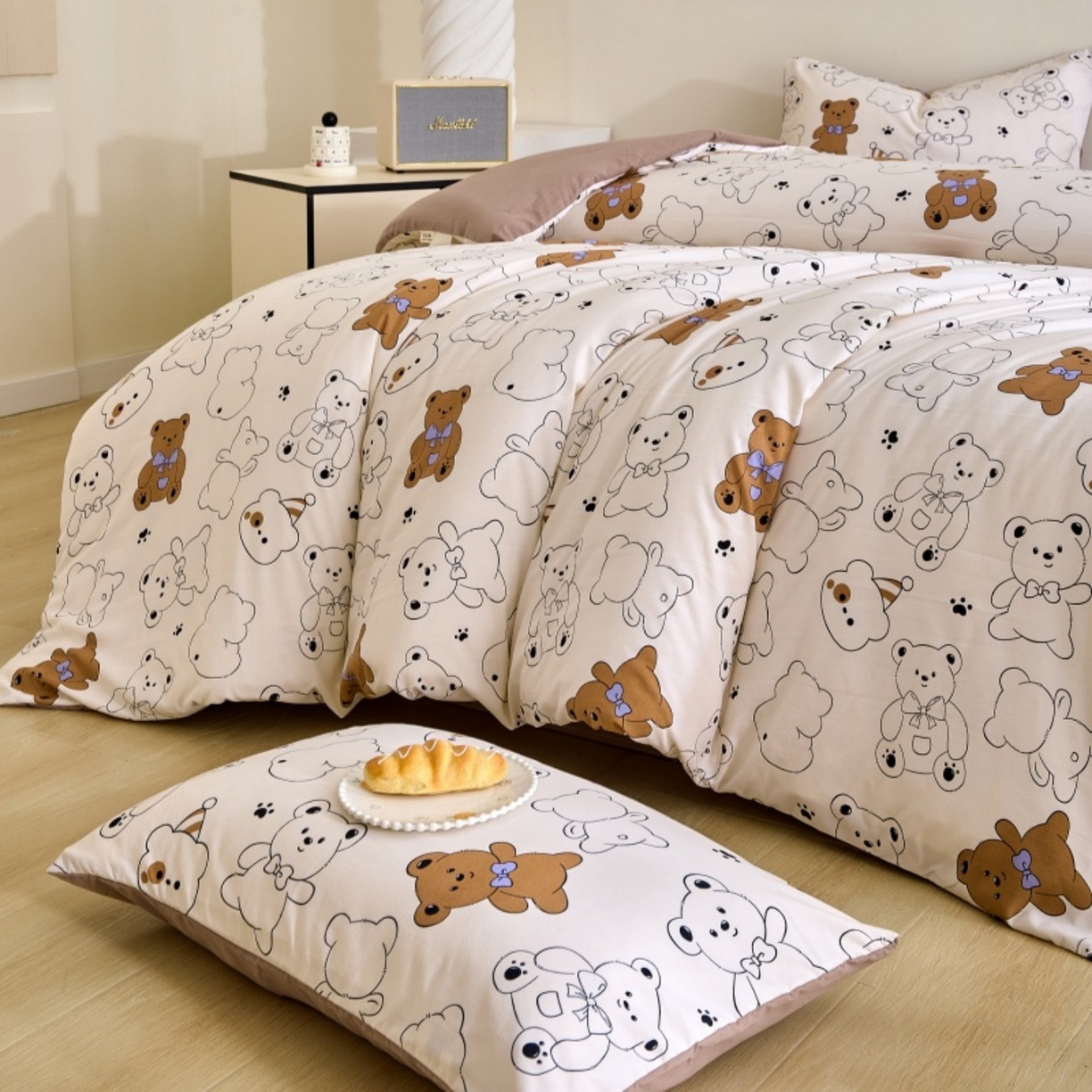 91家纺网 家纺一手货源 找家纺 好宜家纺 2025新款可拆洗新疆棉花被冬被春秋被夏凉被家用学生宿舍被子空调被芯四季通用 【批发团购价更优】【免费打包代发】【量大免费送货上门】 喜乐小熊