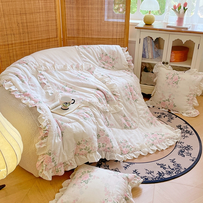 91家纺网 家纺一手货源 找家纺 （总）照世家纺 2025新款亚麻抱枕被（控价40的199，45的259，50的329）