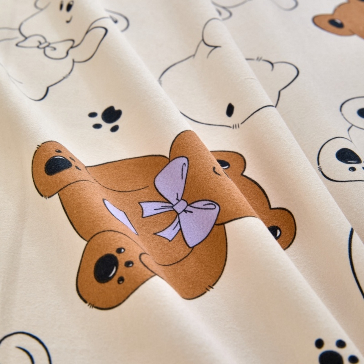 91家纺网 家纺一手货源 找家纺 好宜家纺 2025新款可拆洗新疆棉花被冬被春秋被夏凉被家用学生宿舍被子空调被芯四季通用 【批发团购价更优】【免费打包代发】【量大免费送货上门】 喜乐小熊