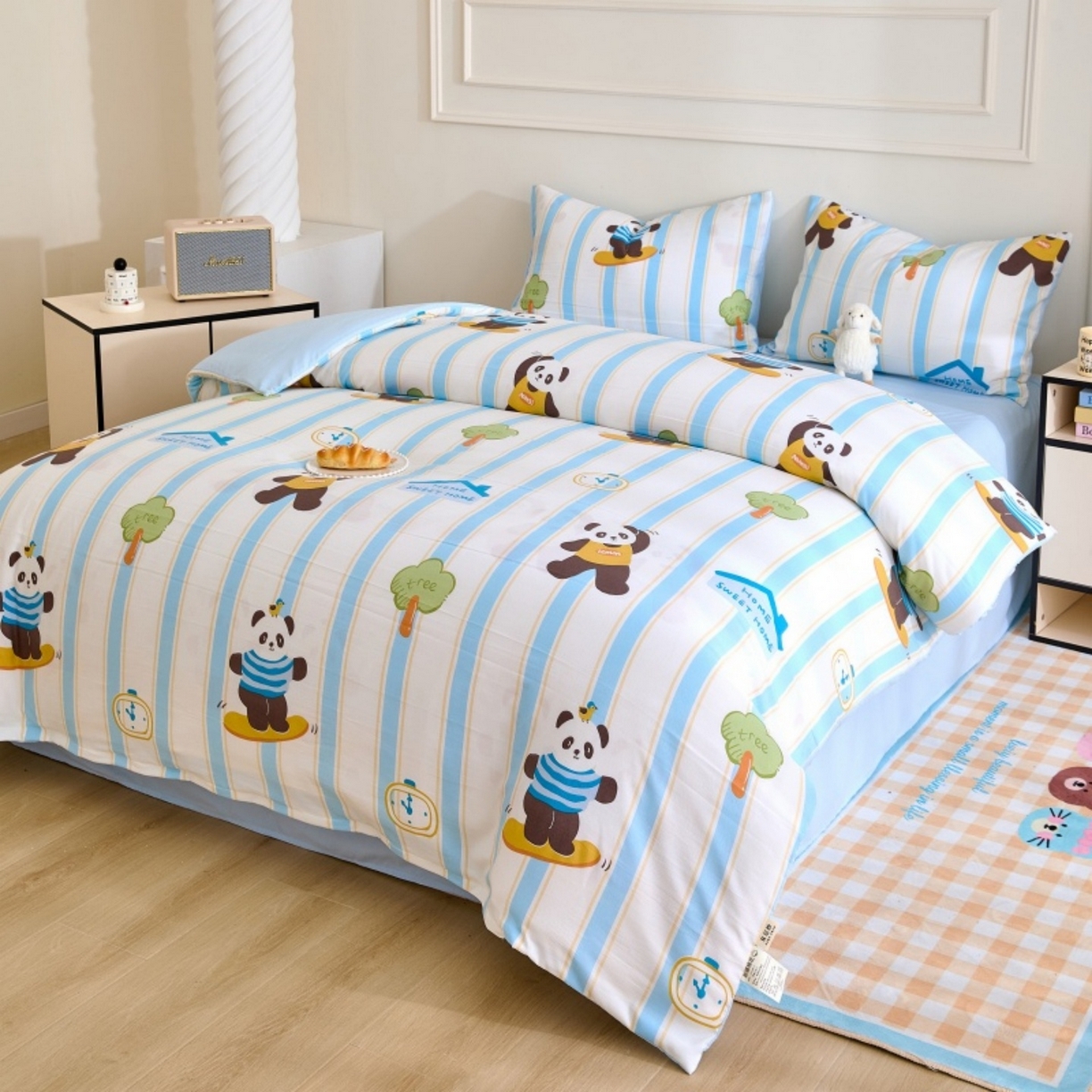 91家纺网 家纺一手货源 找家纺 好宜家纺 2025新款可拆洗新疆棉花被冬被春秋被夏凉被家用学生宿舍被子空调被芯四季通用 【批发团购价更优】【免费打包代发】【量大免费送货上门】 熊猫之家