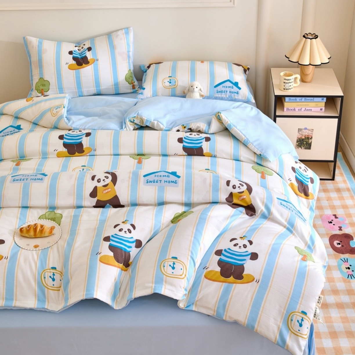 91家纺网 家纺一手货源 找家纺 好宜家纺 2025新款可拆洗新疆棉花被冬被春秋被夏凉被家用学生宿舍被子空调被芯四季通用 【批发团购价更优】【免费打包代发】【量大免费送货上门】 熊猫之家