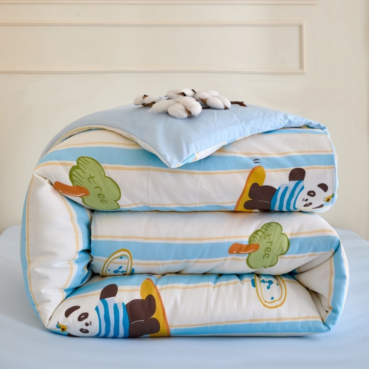 91家纺网 家纺一手货源 找家纺 好宜家纺 2025新款可拆洗新疆棉花被冬被春秋被夏凉被家用学生宿舍被子空调被芯四季通用 【批发团购价更优】【免费打包代发】【量大免费送货上门】 熊猫之家