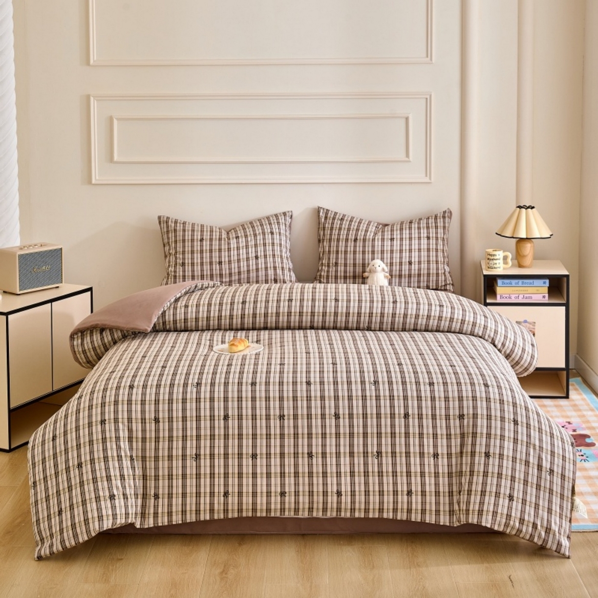 91家纺网 家纺一手货源 找家纺 好宜家纺 2025新款可拆洗新疆棉花被冬被春秋被夏凉被家用学生宿舍被子空调被芯四季通用 【批发团购价更优】【免费打包代发】【量大免费送货上门】 雅小格-咖棕