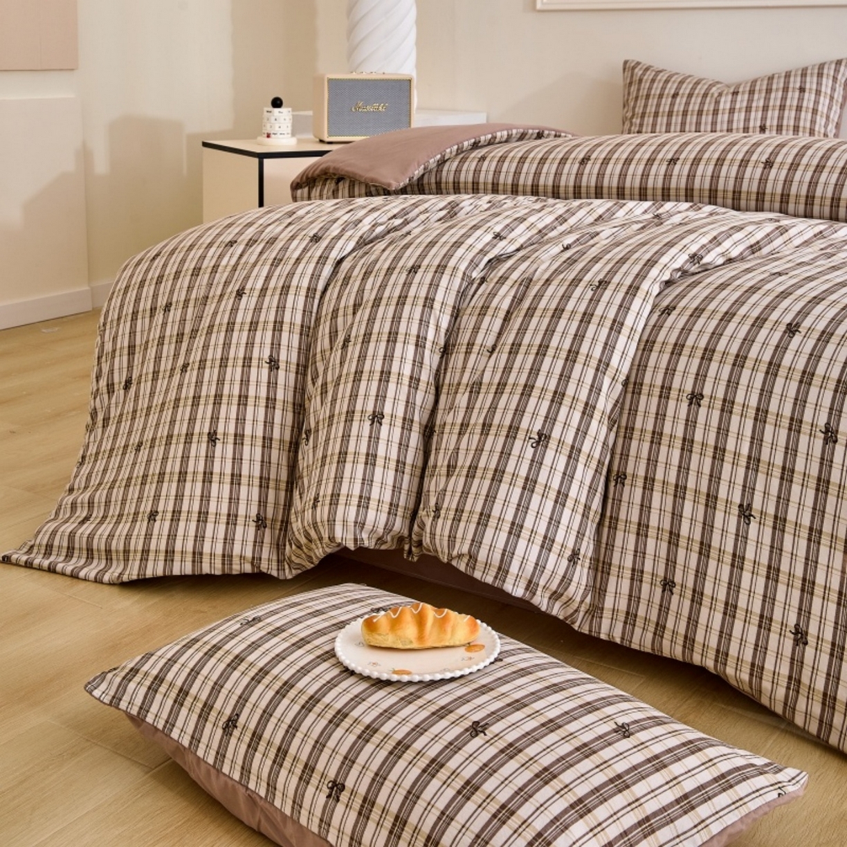 91家纺网 家纺一手货源 找家纺 好宜家纺 2025新款可拆洗新疆棉花被冬被春秋被夏凉被家用学生宿舍被子空调被芯四季通用 【批发团购价更优】【免费打包代发】【量大免费送货上门】 雅小格-咖棕