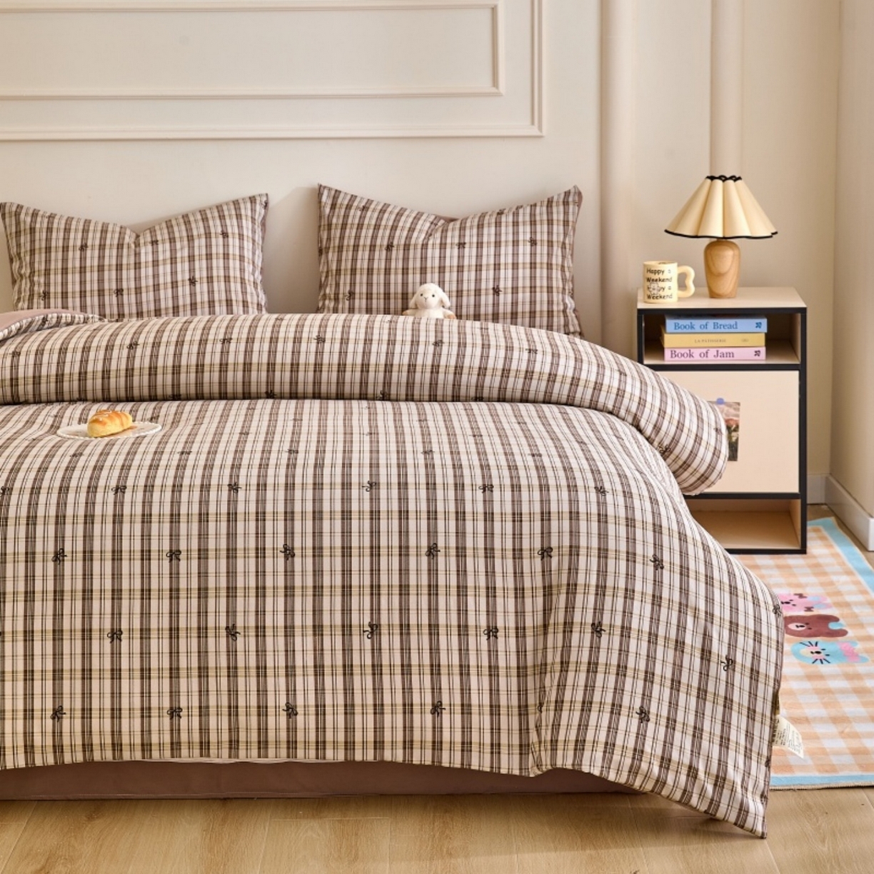 91家纺网 家纺一手货源 找家纺 好宜家纺 2025新款可拆洗新疆棉花被冬被春秋被夏凉被家用学生宿舍被子空调被芯四季通用 【批发团购价更优】【免费打包代发】【量大免费送货上门】 雅小格-咖棕