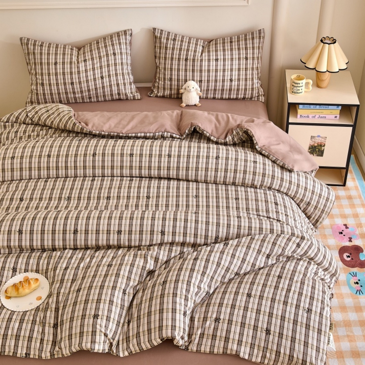 91家纺网 家纺一手货源 找家纺 好宜家纺 2025新款可拆洗新疆棉花被冬被春秋被夏凉被家用学生宿舍被子空调被芯四季通用 【批发团购价更优】【免费打包代发】【量大免费送货上门】 雅小格-咖棕