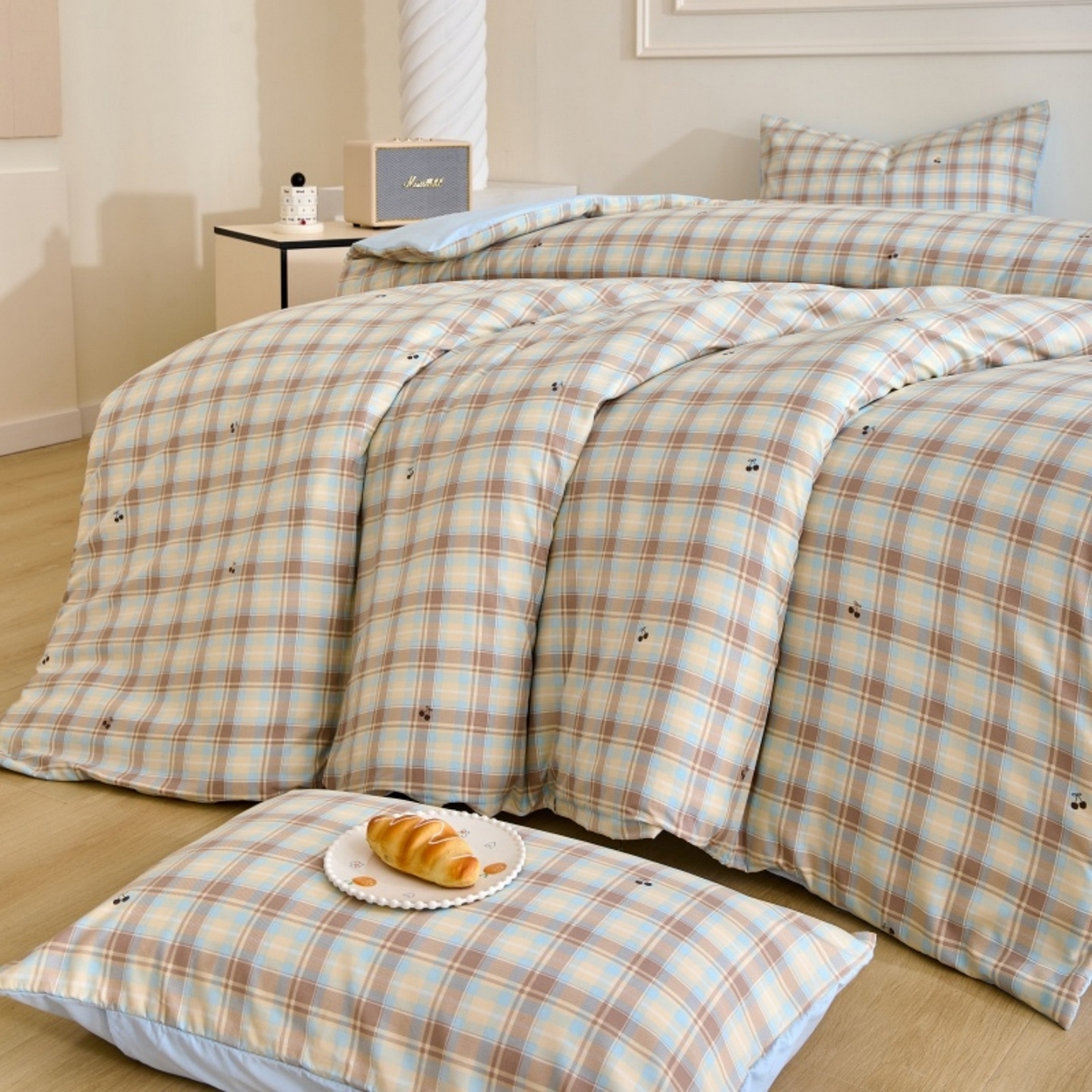 91家纺网 家纺一手货源 找家纺 好宜家纺 2025新款可拆洗新疆棉花被冬被春秋被夏凉被家用学生宿舍被子空调被芯四季通用 【批发团购价更优】【免费打包代发】【量大免费送货上门】 樱桃小格-兰