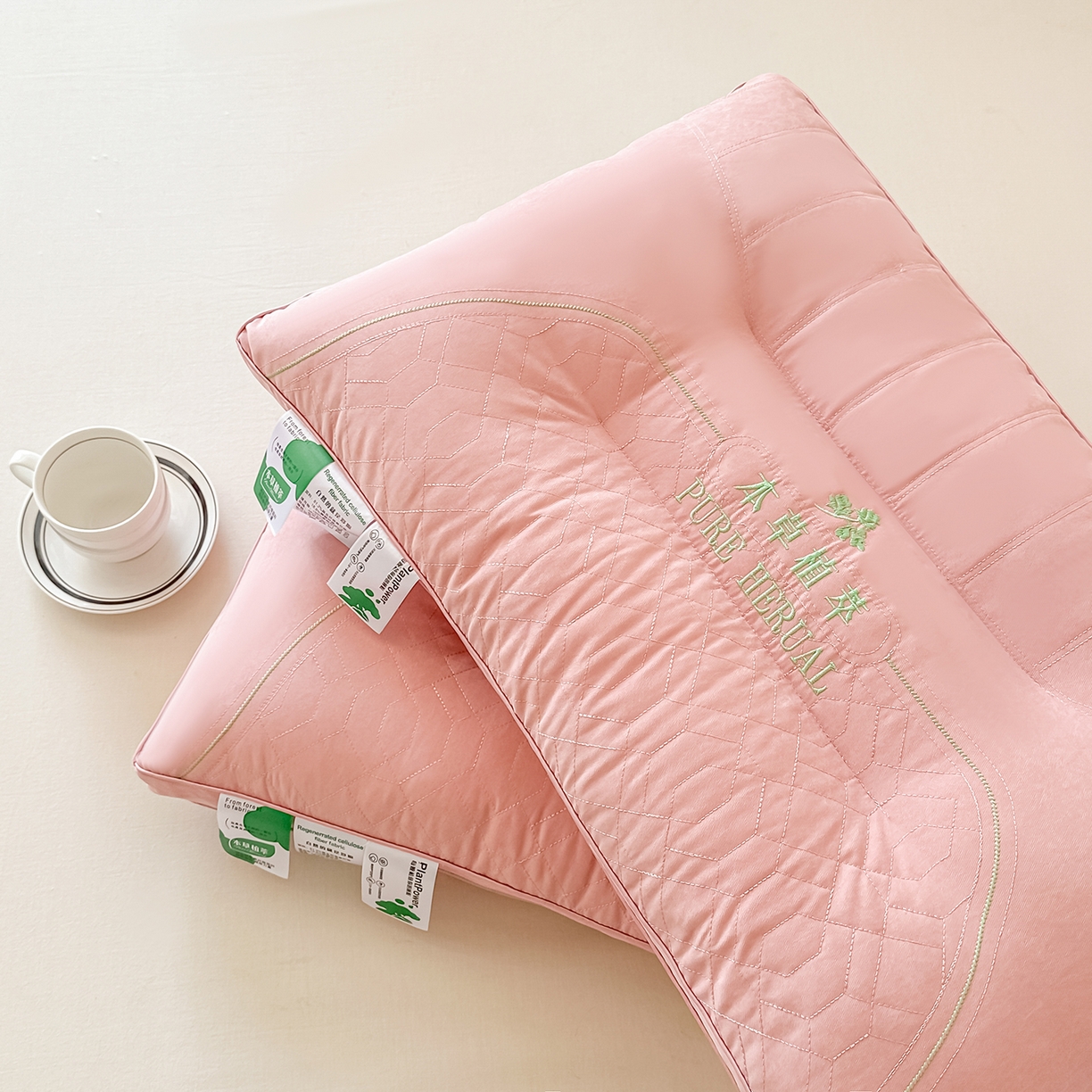 91家纺网 家纺一手货源 找家纺 （总）木子晗 2025新款本草植萃枕头枕芯