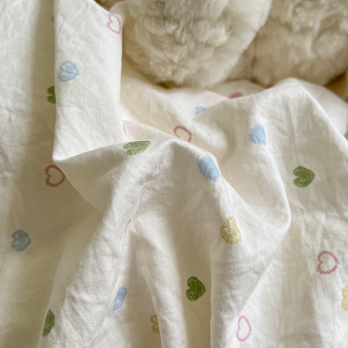 91家纺网 家纺一手货源 找家纺 （总）希丞家居 2025新款ins小清新水洗优嘉棉四件套