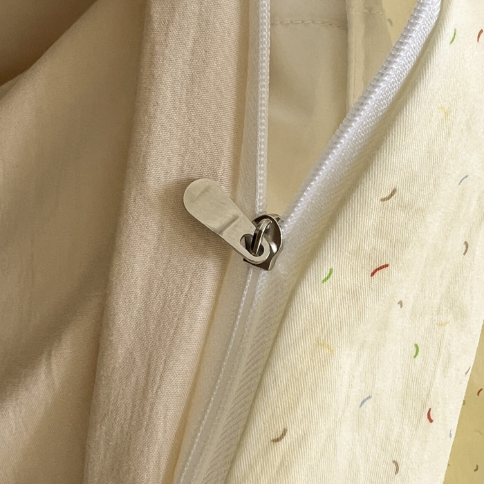 91家纺网 家纺一手货源 找家纺 希丞家居 2025新款ins小清新水洗优嘉棉四件套 星愿小熊