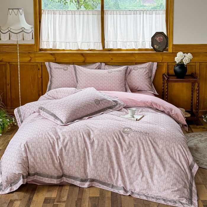 91家纺网 家纺一手货源 找家纺 （总）巧玲珑 20025新款工艺款刺绣绣花加厚天丝棉四件套