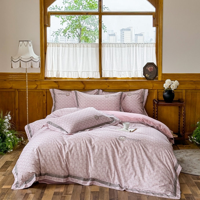 91家纺网 家纺一手货源 找家纺 （总）巧玲珑 20025新款工艺款刺绣绣花加厚天丝棉四件套